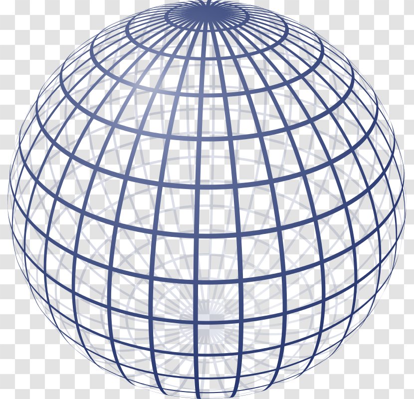 Wire-frame Model Sphere Website Wireframe Three-dimensional Space Drawing - Symmetry Transparent PNG