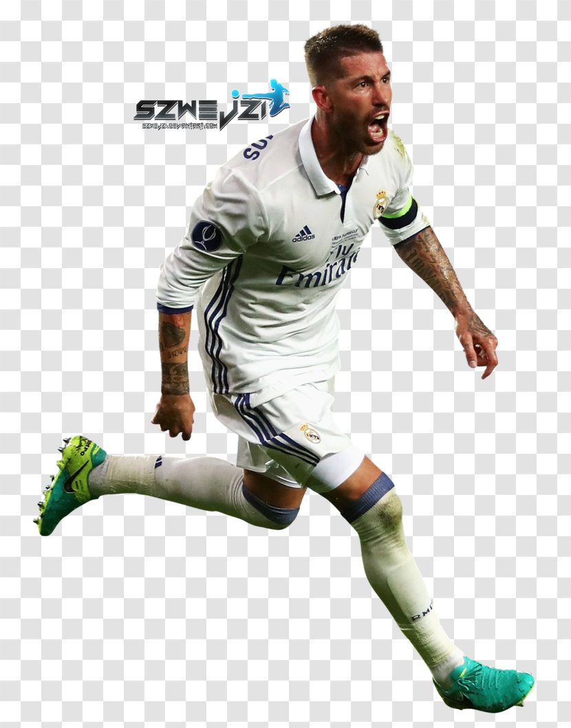 Sergio Ramos Football Player - Shoe Transparent PNG
