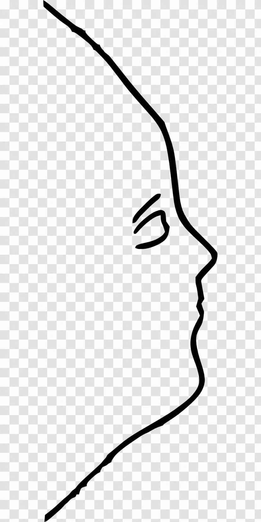 Face Human Head Homo Sapiens Clip Art - Woman - Profile Transparent PNG