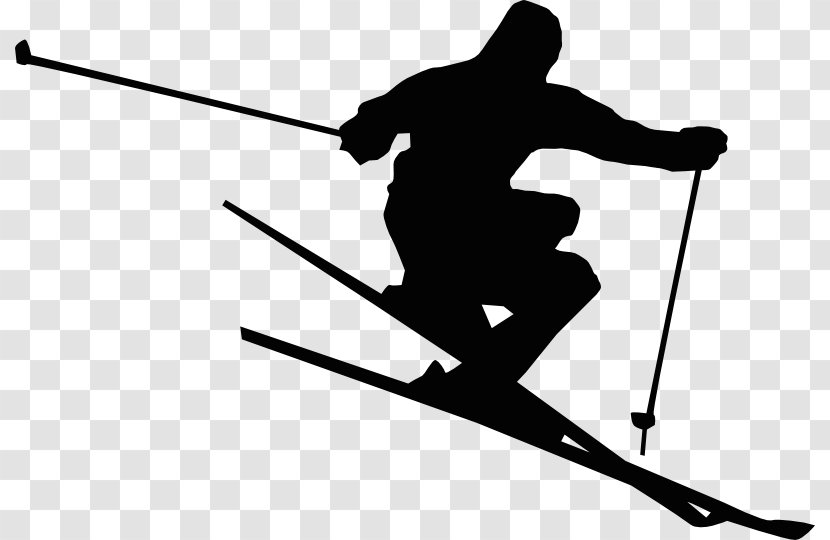 Clip Art Alpine Skiing Openclipart - Skier Transparent PNG