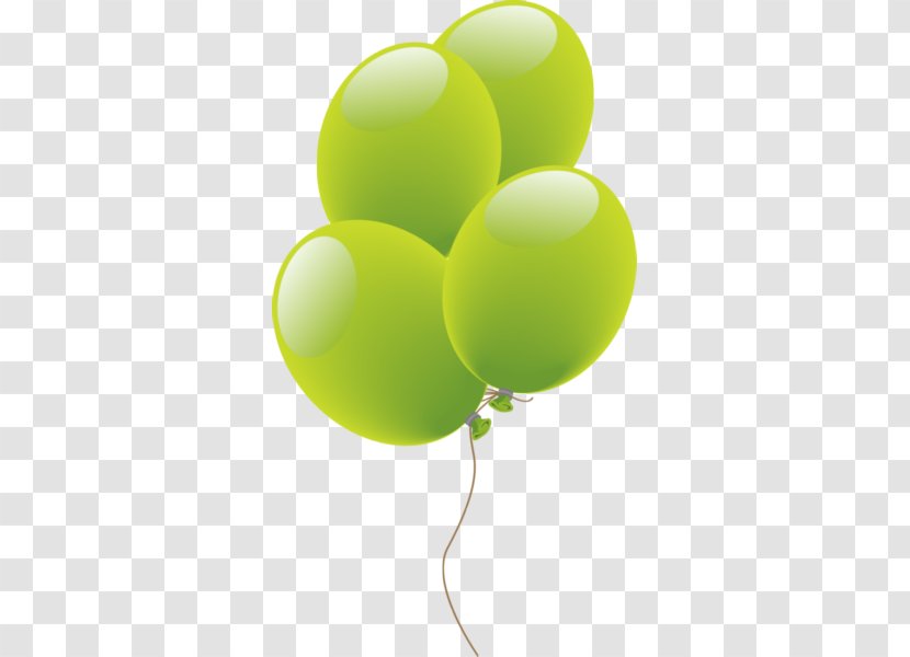 The Balloon Green Ballonnet - Balloons Transparent PNG