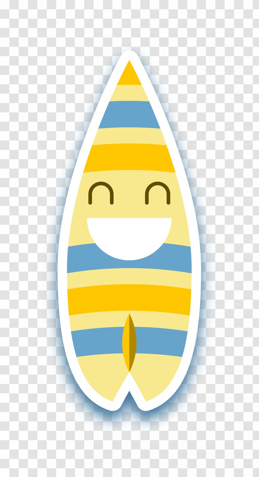 Cartoon Surfing Skateboard - Text Transparent PNG