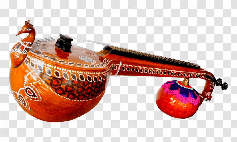 Rudra Veena Saraswati Musical Instruments Tanbur - Tree Transparent PNG