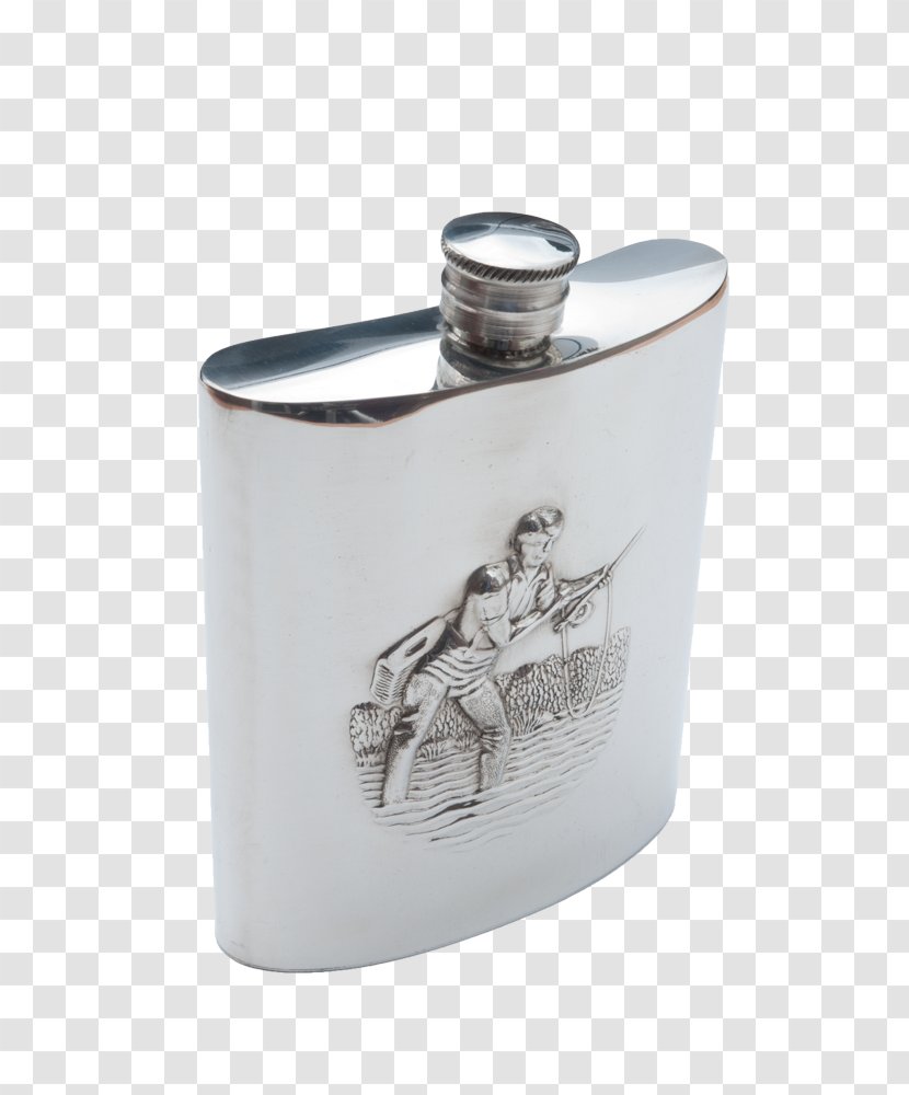 Silver Product Design Flask - Hip Transparent PNG