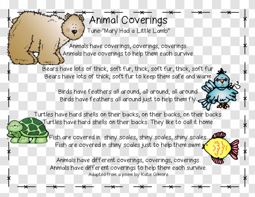 Wow! Poetry Animals Habitats Surprising Facts About - Carnivoran - Couplet Transparent PNG
