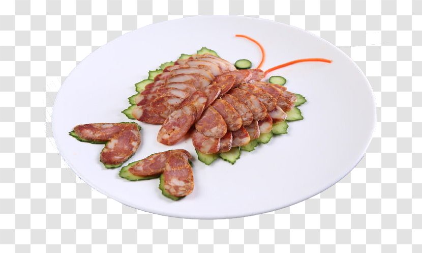 Chinese Sausage Sichuan Cuisine Hot Pot Mettwurst - Animal Source Foods - Butterfly Fight Transparent PNG