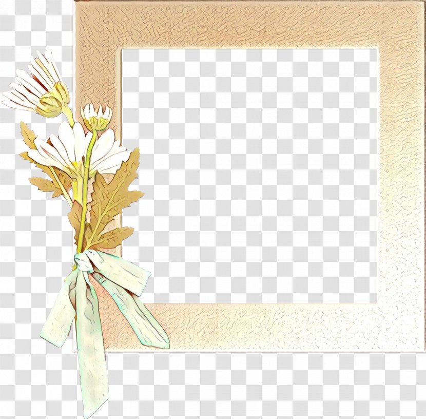 Floral Background Frame - Paper - Interior Design Transparent PNG
