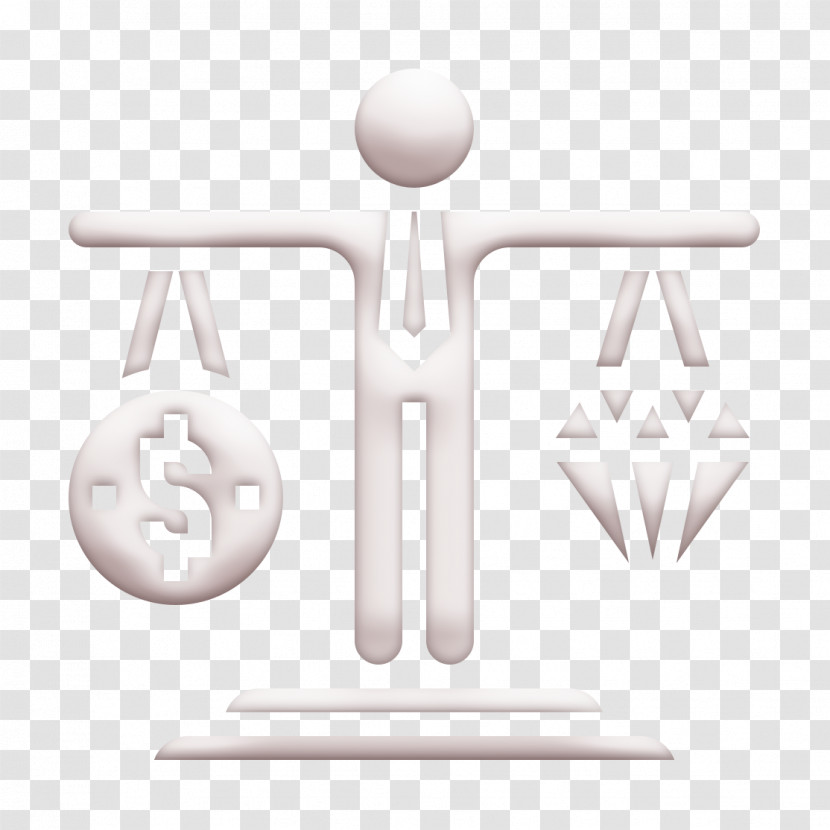 Business Strategy Icon Economy Icon Scale Icon Transparent PNG