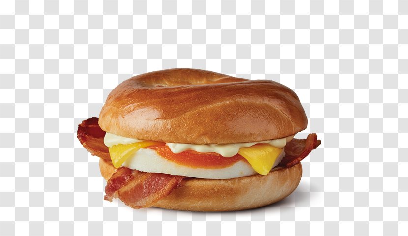 Breakfast Sandwich Bagel Cheeseburger BLT - Bacon Transparent PNG
