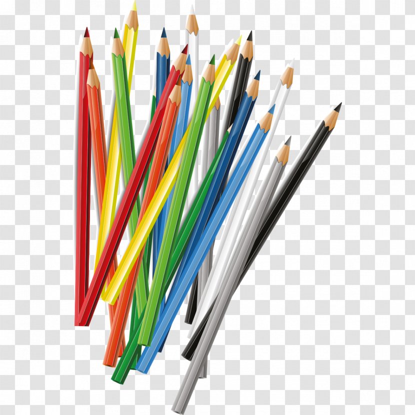 Colored Pencil - Stationery - Creative Color Transparent PNG