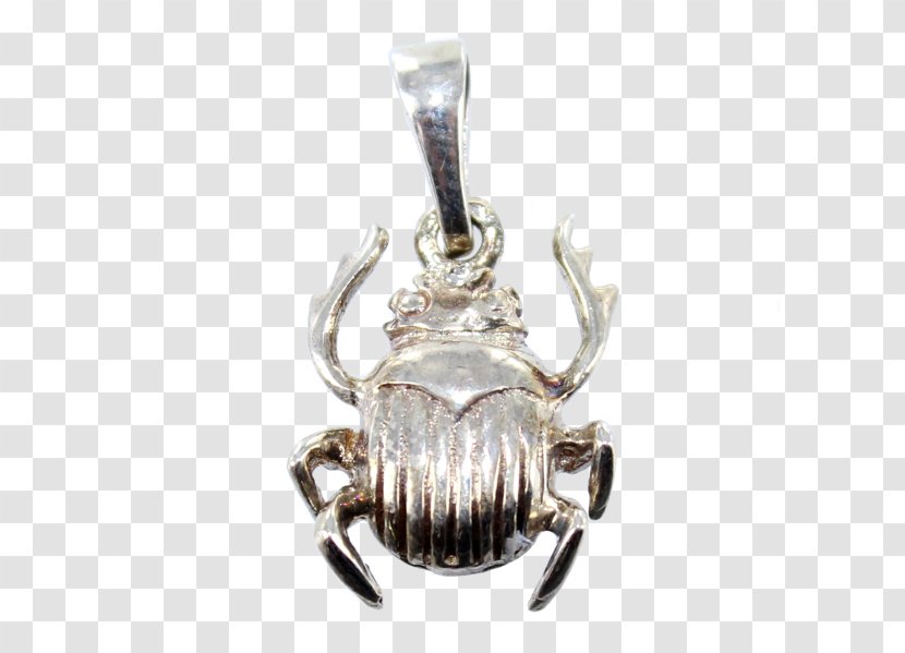 Locket Scarab Silver Jewellery Charms & Pendants Transparent PNG