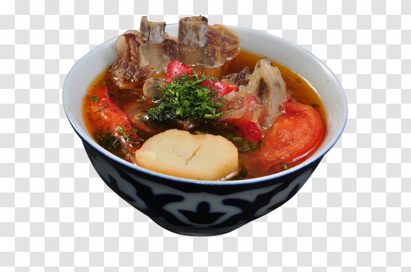 Chorba Beshbarmak Asian Cuisine Pilaf Uzbek - Soup Transparent PNG