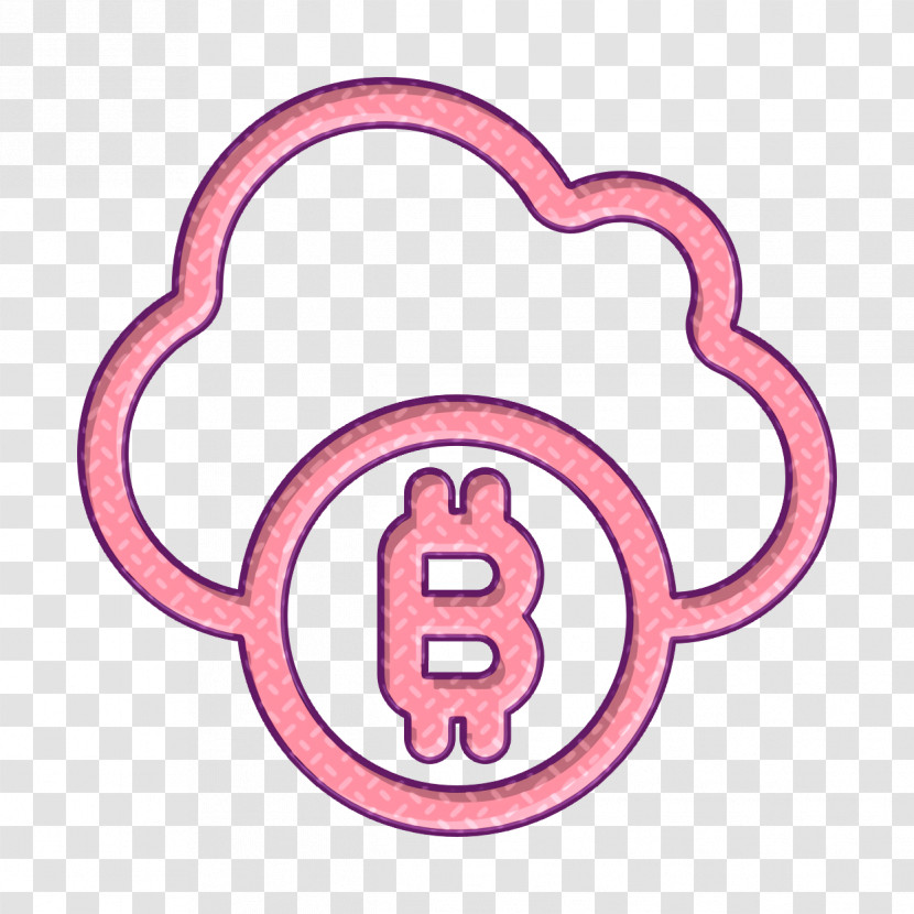 Bitcoin Icon Cloud Icon Cloud Computing Icon Transparent PNG