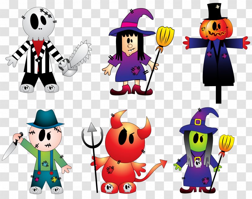 Halloween Costume Clip Art - Cliparts Collection Transparent PNG