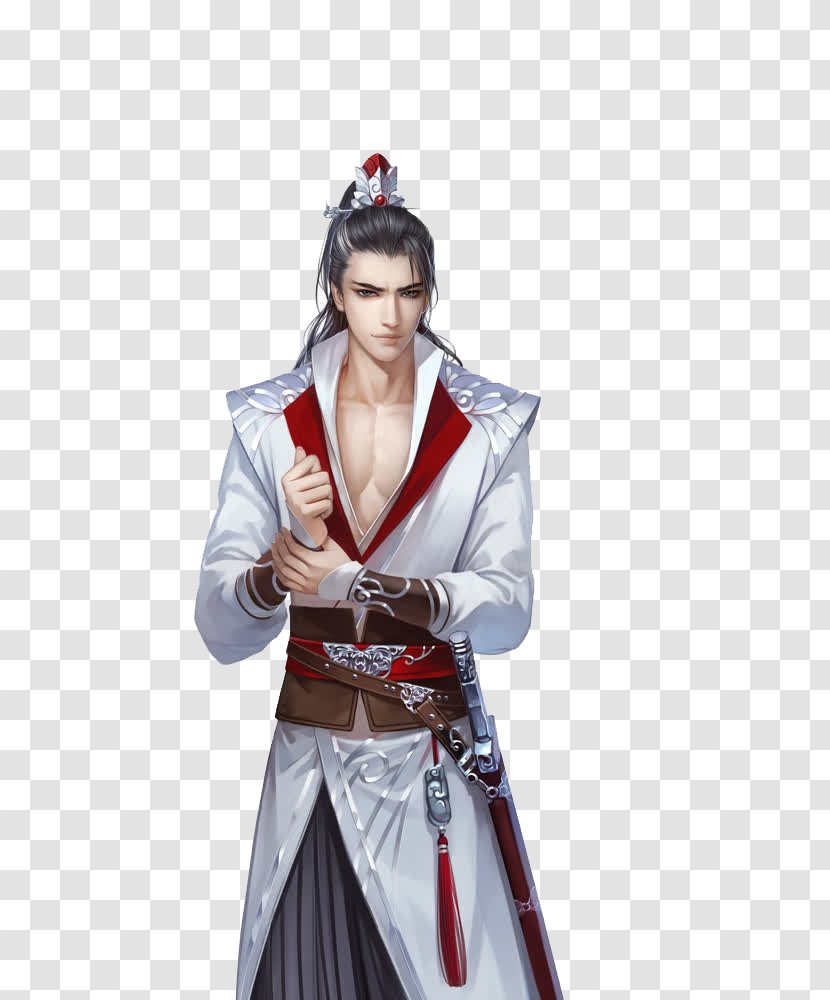 Art Creative Work Male Wuxia Man - Warrior Transparent PNG