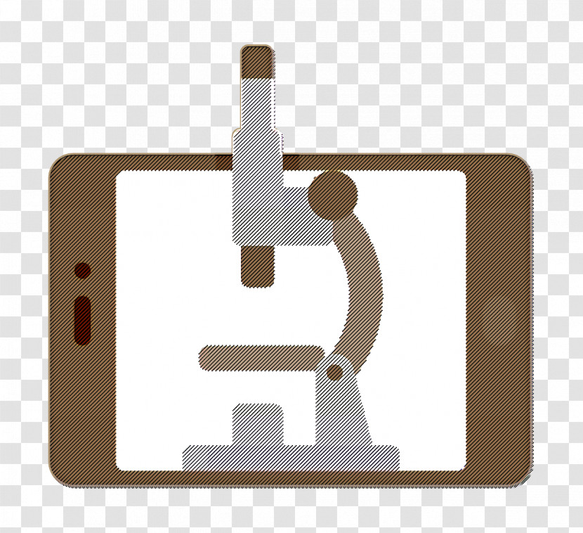 E-Learning Icon Smartphone Icon Microscope Icon Transparent PNG