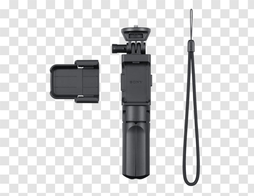 Sony Action Camera Tripod Remote Controls - Cam Hdras300 Transparent PNG