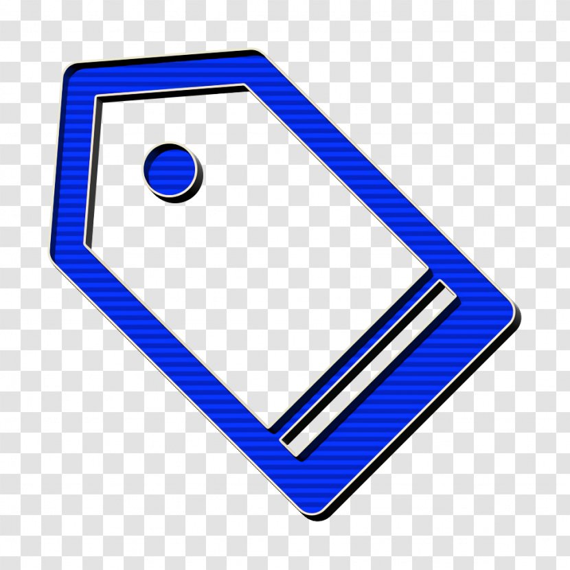 Category Icon Price Sale - Tag - Electric Blue Transparent PNG