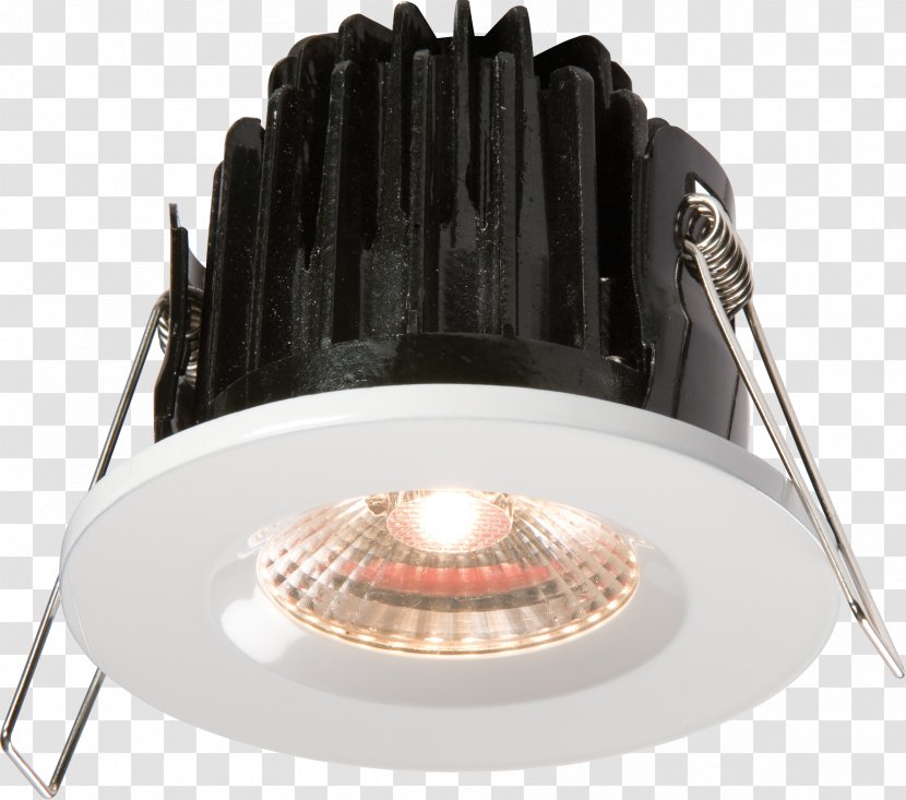 Recessed Light LED Lamp Lighting Fire - Downlight Transparent PNG