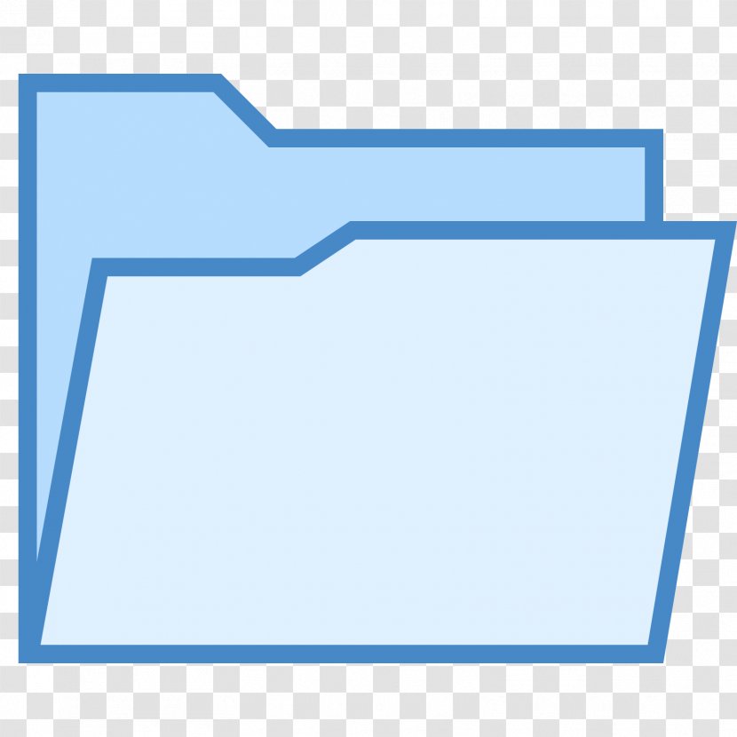 Paper Area Rectangle Font - Folders Transparent PNG