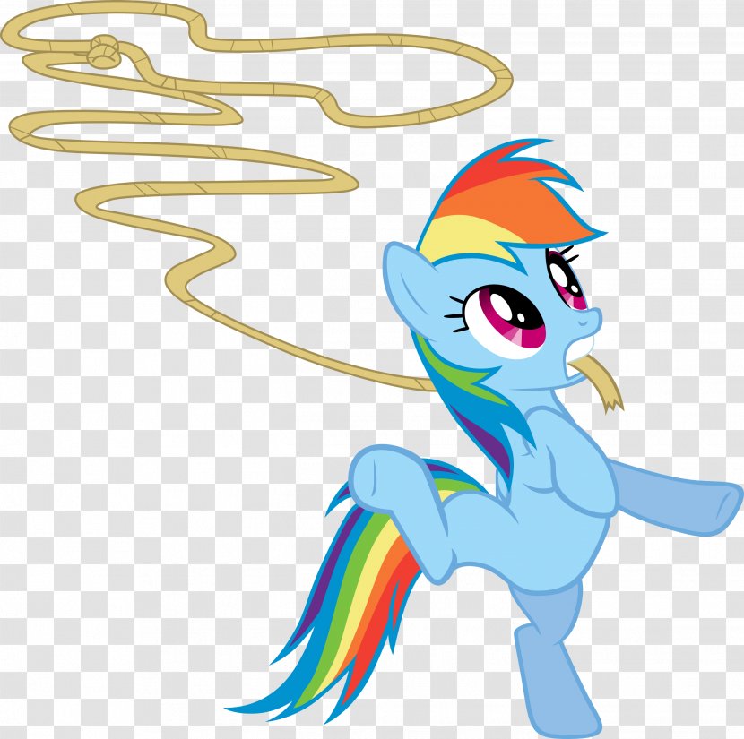 Rainbow Dash Applejack Cutie Mark Crusaders Lasso - Art - Standing Transparent PNG