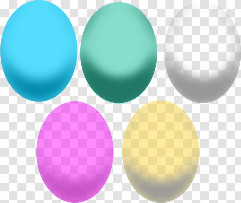 Easter Egg Color Clip Art - Eggs Transparent PNG