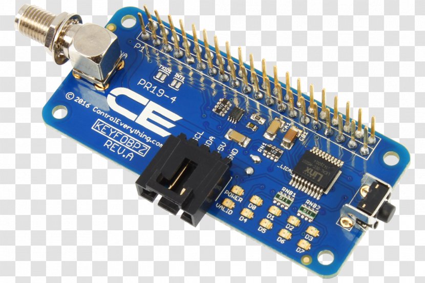 Microcontroller Raspberry Pi I²C Electronics Arduino - Electronic Circuit Transparent PNG