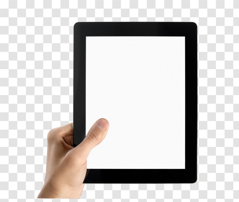 Microsoft Tablet PC IPad Computer - Hand - Holding A Transparent PNG