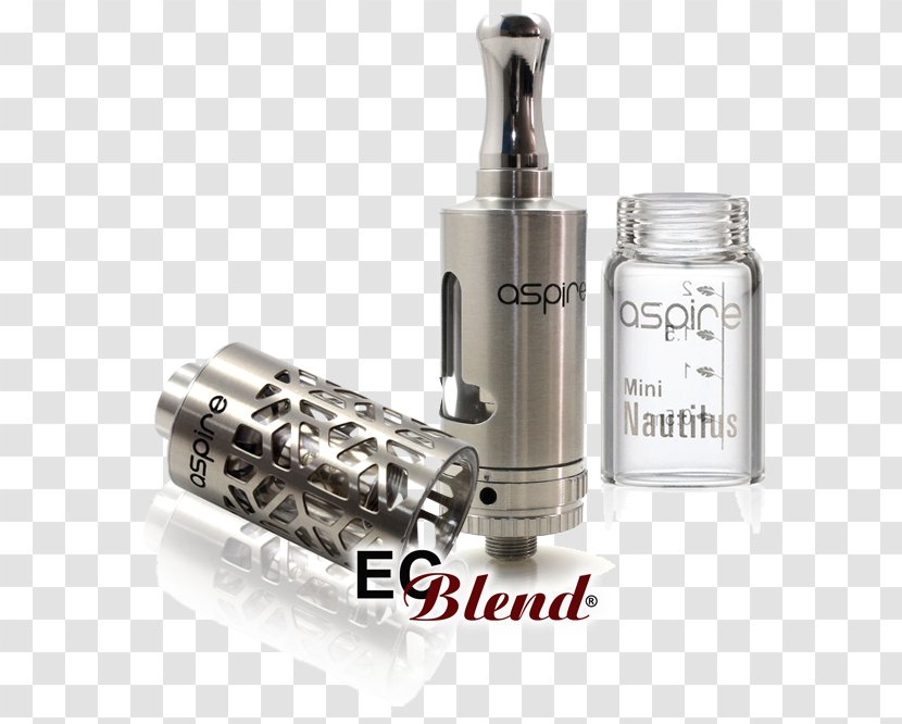 Electronic Cigarette Aerosol And Liquid Clearomizér Atomizer Steel - Glass - Atlantis Transparent PNG