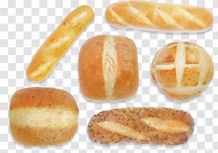 Pandesal Small Bread Food Baking - Salute - Baked Steamed Transparent PNG