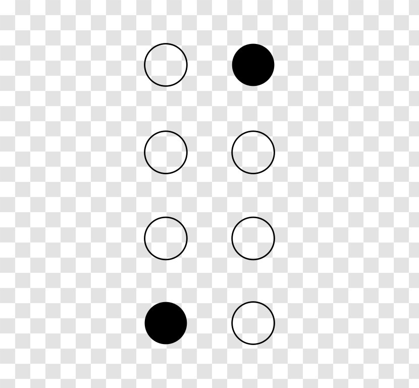 Circle Point White Car - Dot Fill Transparent PNG