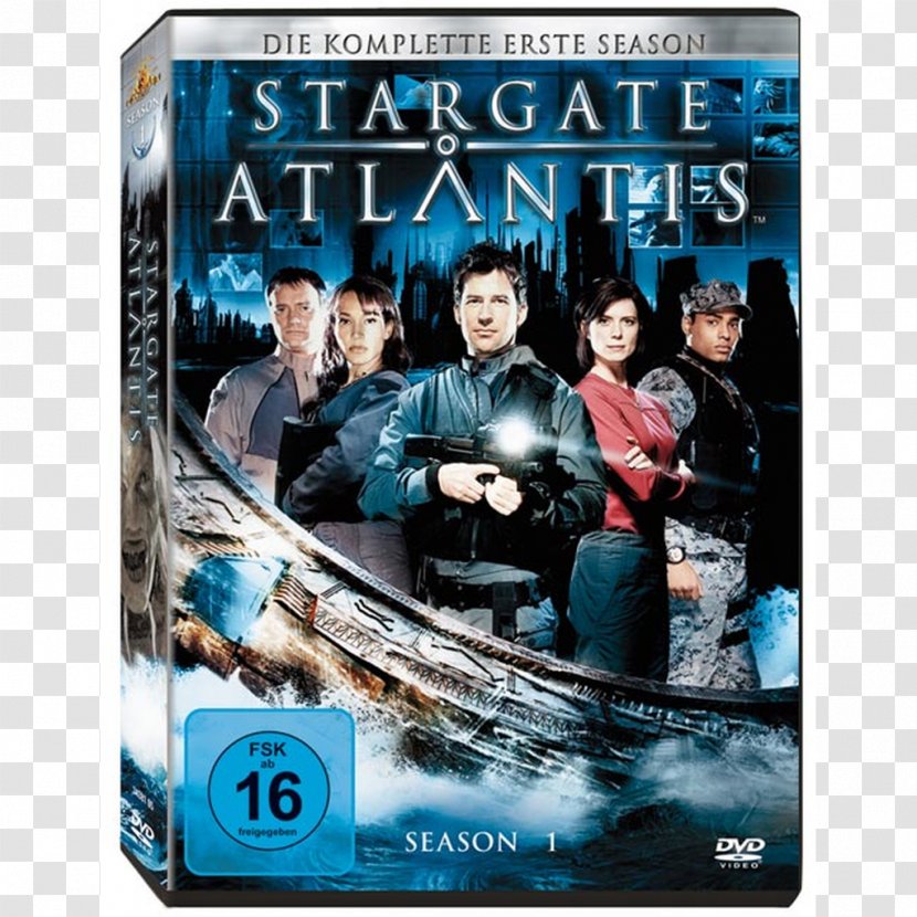 Stargate Atlantis - Action Film - Season 1 AtlantisSeason 2 DVD 5Dvd Transparent PNG