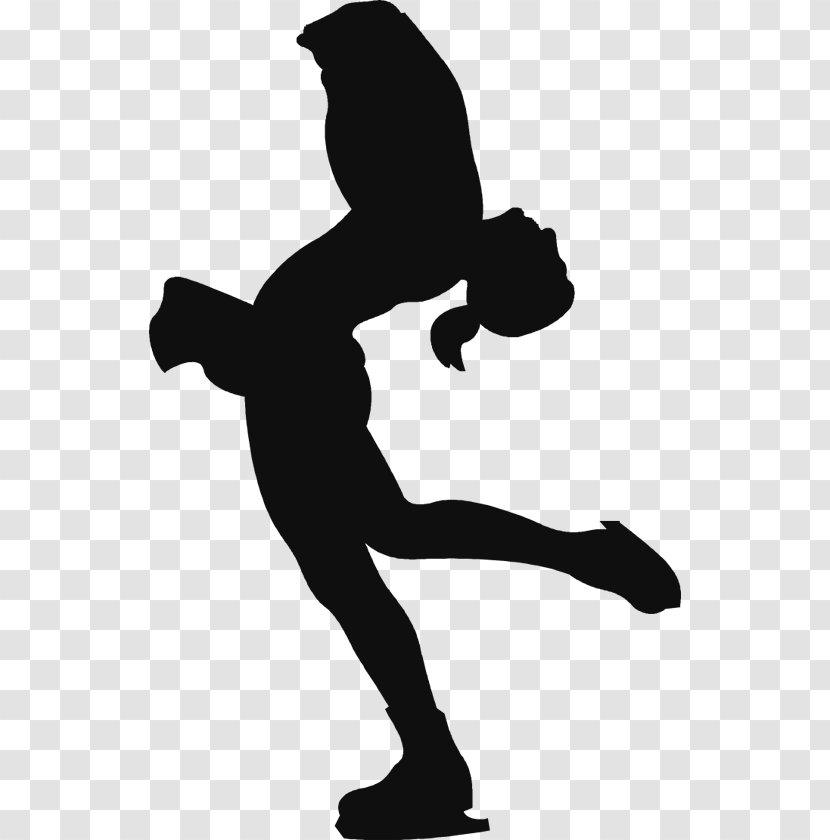 Ice Skating Figure Sport Silhouette Skates - Joint Transparent PNG