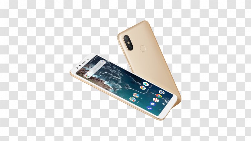 Xiaomi Mi A1 A2 Lite 4GB/64GB Dual SIM - Smartphone - Gold Android OneSmartphone Transparent PNG