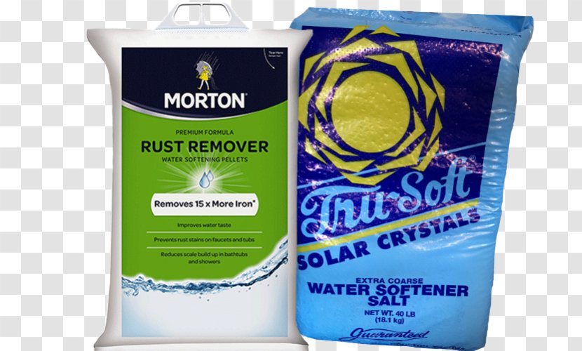 Water Softening Morton Salt Brine - Crystal Transparent PNG