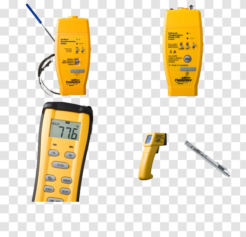 Thermometer Electronics Termómetro Digital Beha-Amprobe GmbH Gauge - Silicon Controlled Rectifier - Infrared Temperature Scale Transparent PNG