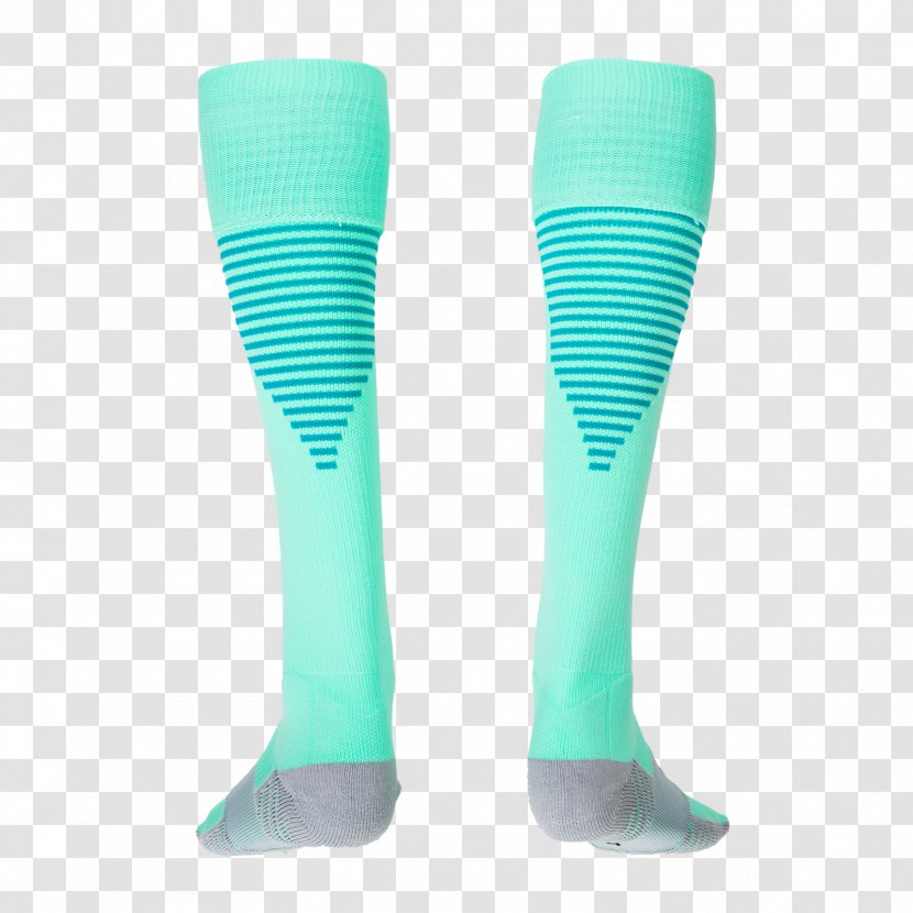 Turquoise Aqua Electric Blue Cobalt Teal - Human Leg - Socks Transparent PNG