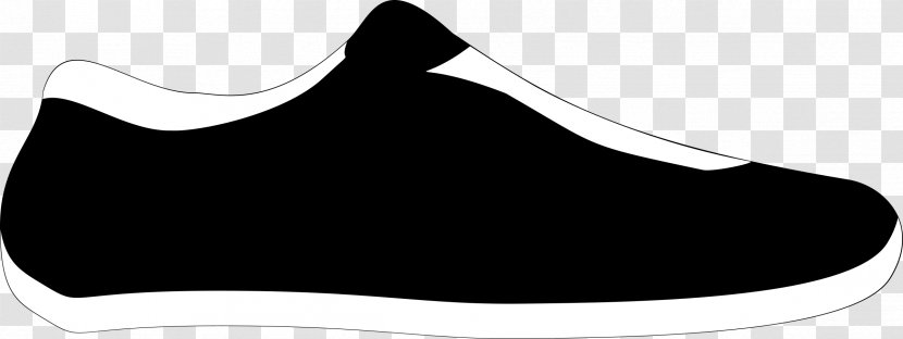 White Line Shoe Walking Clip Art - Footwear Transparent PNG