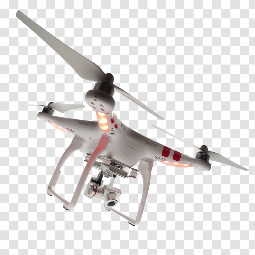 Helicopter Rotor Phantom Unmanned Aerial Vehicle DJI - Aircraft - Predator Drone Transparent PNG
