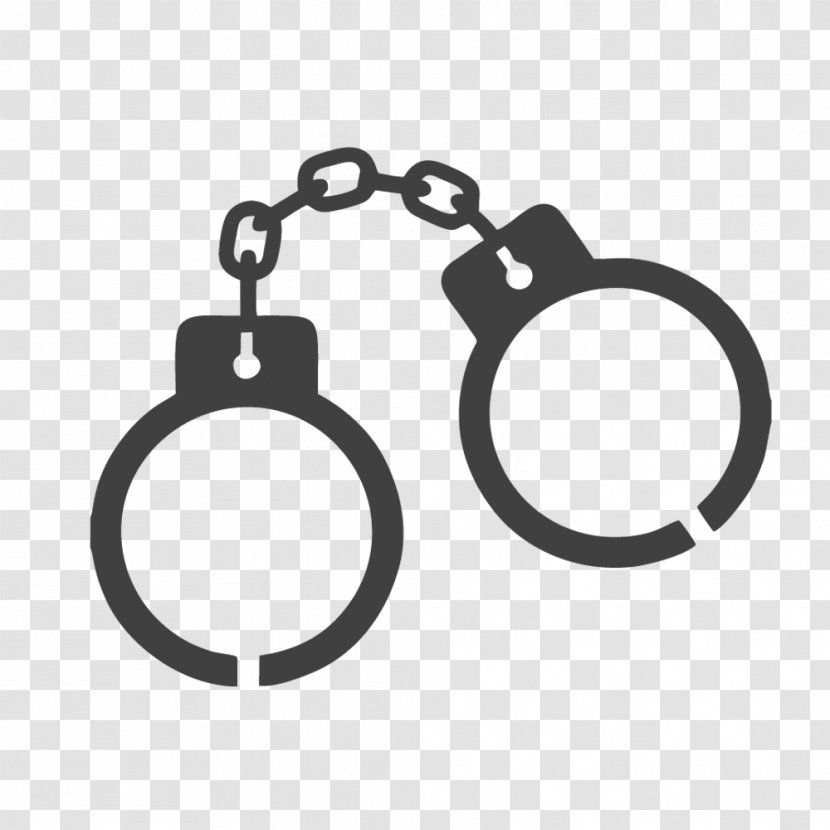 Police Officer T-shirt Handcuffs Arrest - Vector Flat Material Transparent PNG