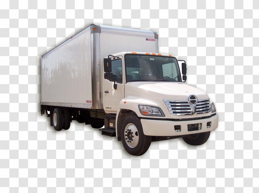 Mover Van Box Truck Pickup - Commercial Vehicle Transparent PNG
