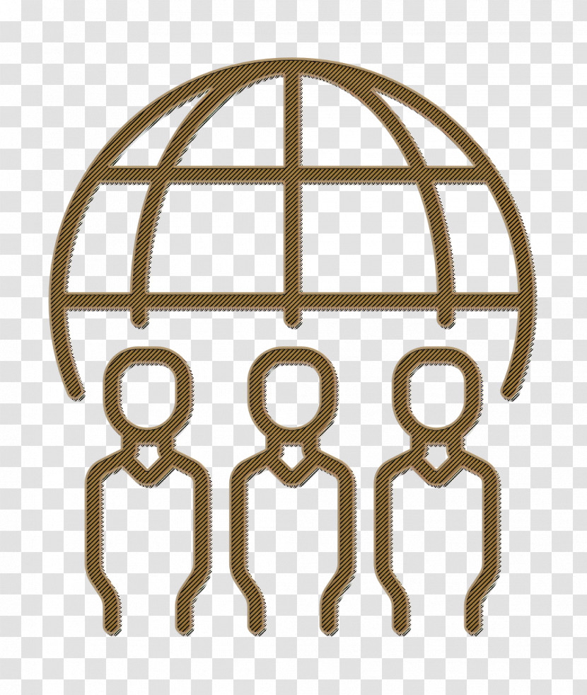 Global Icon Group Icon Teamwork Icon Transparent PNG