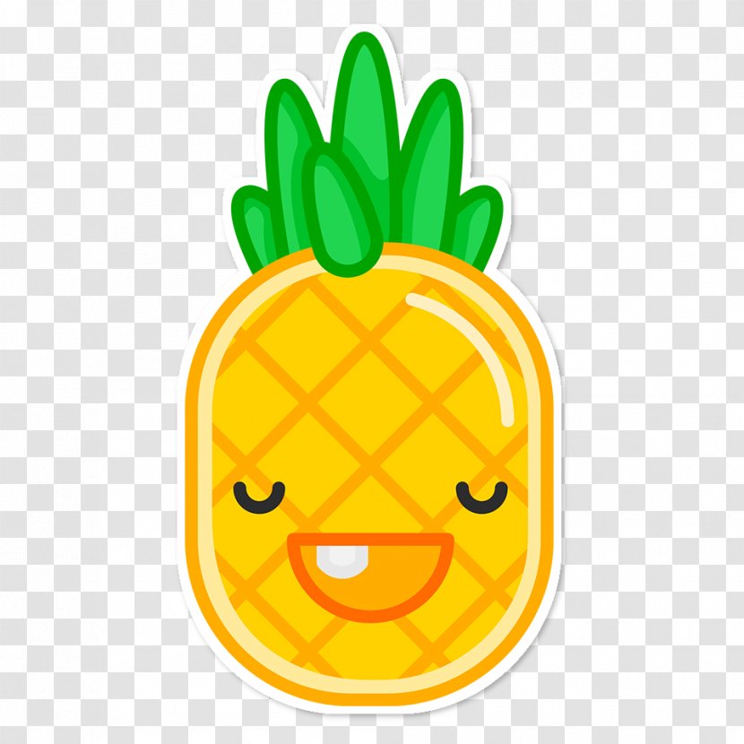 Pineapple Drawing Fruit - Vegetable Transparent PNG
