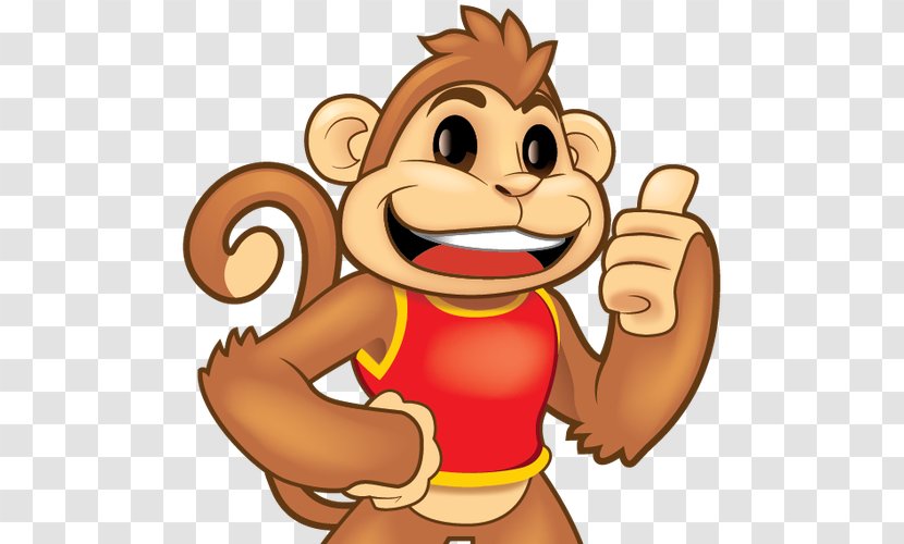 Monkey Clip Art Human Behavior Illustration Thumb - Fiction Transparent PNG