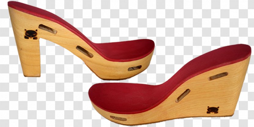 Footwear High-heeled Shoe Sandal Shoemaking - Highheeled - Wooden Box Combination Transparent PNG