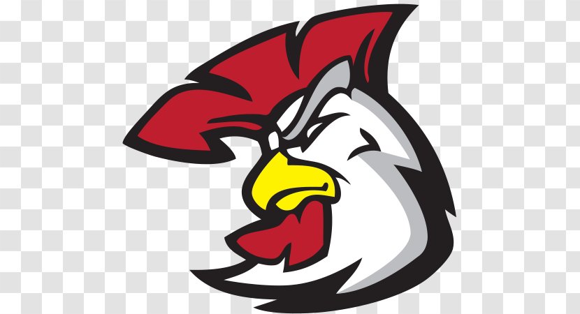 Rhode Island Rooster Logo School Clip Art - Symbol - Red Transparent PNG