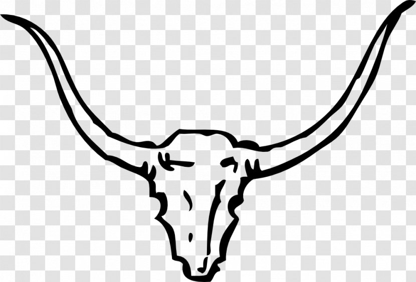 Texas Longhorn English Bull Clip Art - Horn - Skull Pictures Transparent PNG
