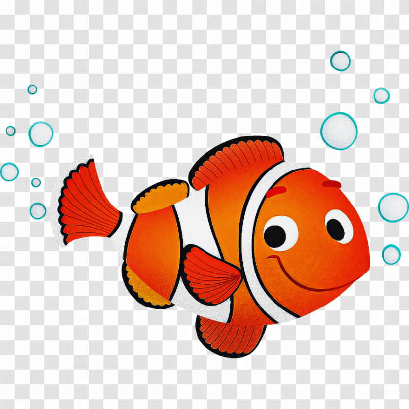 Anemone Fish Fish Clownfish Cartoon Fish Transparent PNG