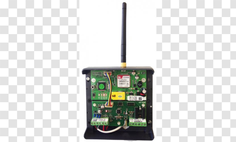 SMS GSM Alarm Device Intrusion Detection System Computer - Hardware - Control Room Transparent PNG