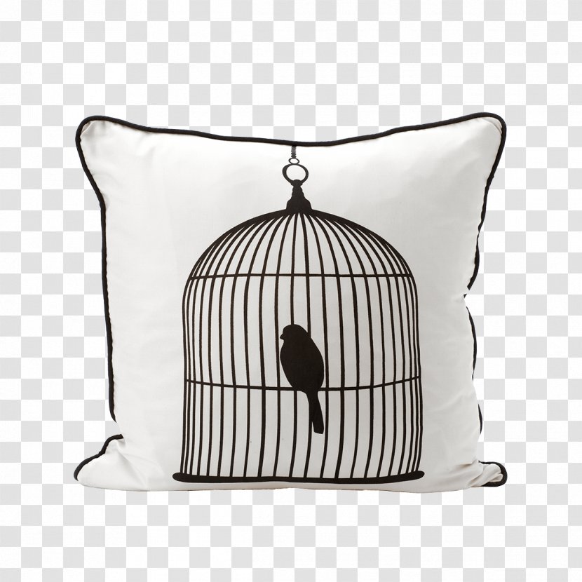 Birdcage Cushion Pillow - Interior Design Services - Bird Cage Transparent PNG